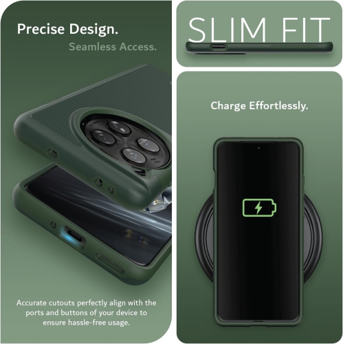 TUDIA MergeGrip OnePlus 12 Case Magsafe Compatible - Pine Green