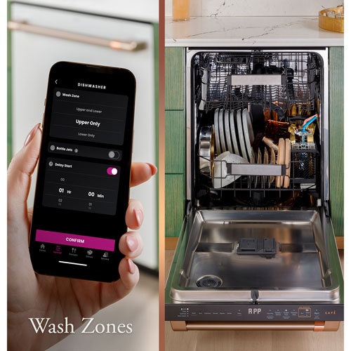 Café Customizable Professional 24" 39dB Built-In Dishwasher - Stainless Steel