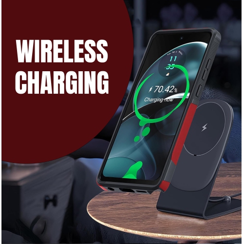 XCRS Moto G Stylus 5G 2024 Hard Case Hard Case, Dual Layered Comm, Heavy Duty, Tuff Cover