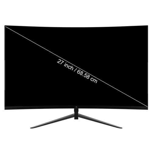 Z-EDGE UG27P 27" 1080P Full HD 240Hz 1ms Curved Gaming Monitor - Black