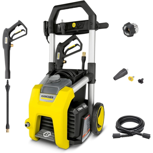 KARCHER  Kärcher K1700 Max 2125 Psi Electric Pressure Washer \w 3 Spray Nozzles - Great for Cleaning Cars, Siding, Driveways, Fencing And More - 1.2