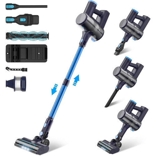 Cordless Vacuum Cleaner,250W 36Kpa Cordless Vacuums. Lightweight Handheld Vacuums for Home for Pet Hair Carpet Hardwood Floor, Car