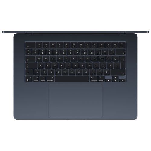 Apple MacBook Air 15" w/ Touch ID (2024) - Midnight (Apple M3 Chip / 512GB SSD / 8GB RAM) - French by APPLE - Open Box condition - Image 2