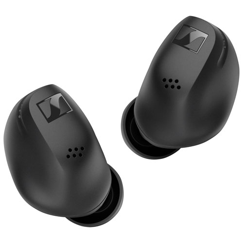 Écouteurs boutons 100 % sans fil à suppression du bruit ACCENTUM de Sennheiser - Noir