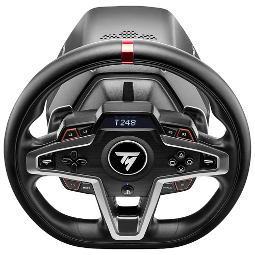 Remis à neuf - volant de course T248 de Thrustmaster et pédales magnétiques pour PS5/PS4/PC