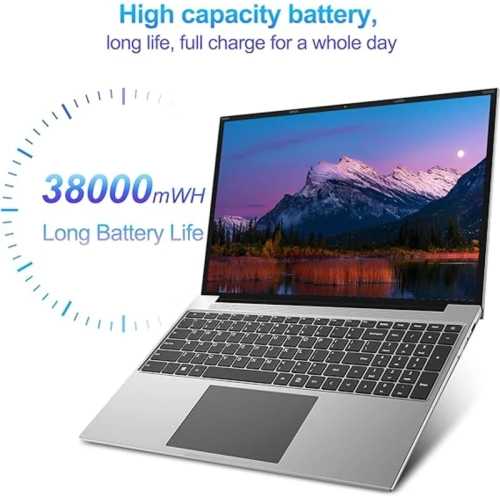 16 Inch Laptop, 16GB RAM, 512GB SSD, 11th Gen Intel Celeron N5095, FHD IPS Screen, Windows 11