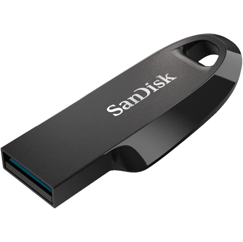 SanDisk 32GB Ultra Curve USB 3.2 Flash Drive Black SDCZ550-032G-G46