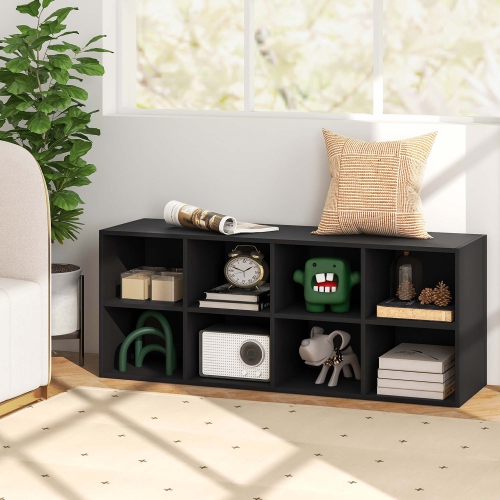 Banc à chaussures avec casiers de rangement pour chaussures 8 DE Costway, capacité de 500 LB