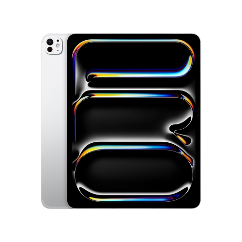 APPLE  Ipad Pro 13-Inch (M4): Ultra Retina Xdr Display, 256GB, Lidar Scanner, Wi-Fi 6E + 5G Cellular With Esim, Face Id - In Silver 