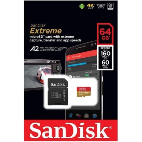 SanDisk Extreme Micro SD Card 64GB for GoPro Max GoPro Hero8