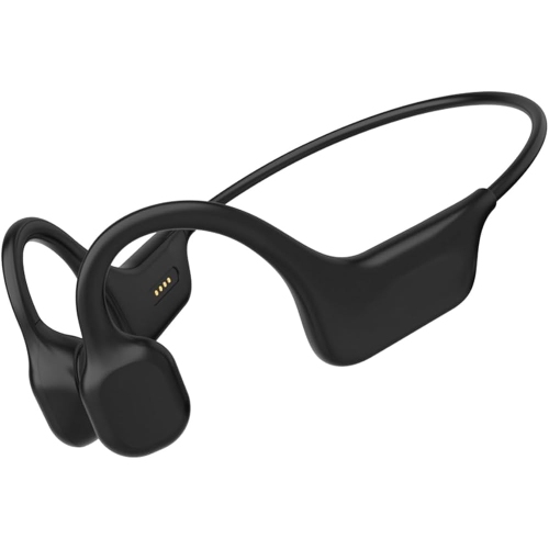 SANOTO Bone Conduction Headphones Wireless Open Ear Headphones IPX7 Waterproof Sweatproof Bluetooth Earphones Sport Headphones for Running Bicycle