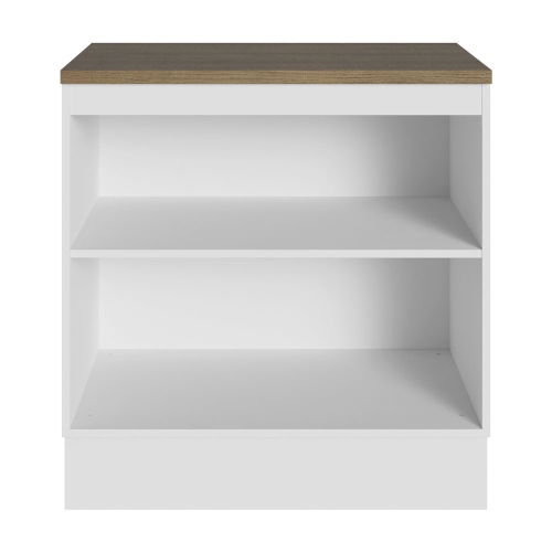 Armoire de rangement compacte pour garage/espace utilitaire avec 2 portes et tablette 33&nbsp;po Madesa - Blanc