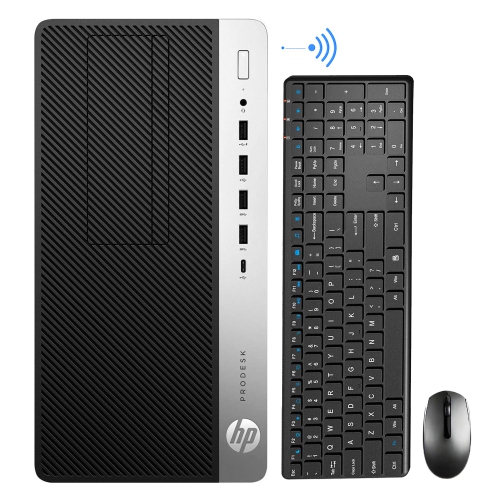 Image 1 of 9.. Refurbished - Hp Computers ProDesk 600 G3 Tower Business Desktop PC Computer System | Intel Core i5 6th Gen | 32GB DDR4 RAM | 512GB NVMe SSD |
