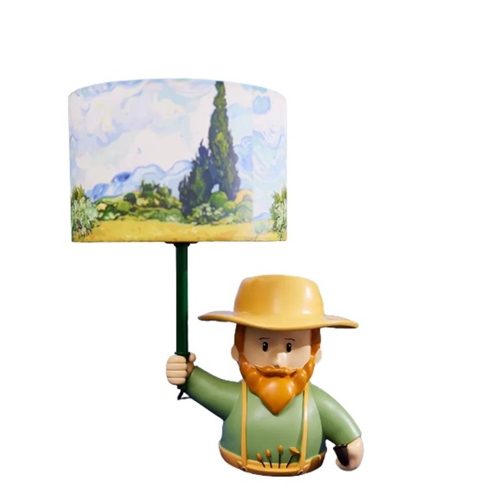 THE MET  Vincent Van Gogh Painting Table Lamp