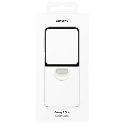 Samsung Ring Case for Galaxy Z Flip6 - Clear