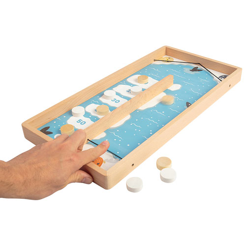 Bigjigs Wooden Ice Puck Game