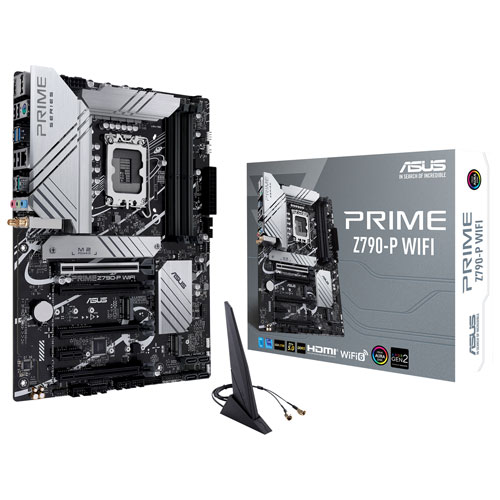 Asus Prime Z790-P Gaming Wi-Fi 6E LGA 1700 DDR5 Motherboard for 12/13 Gen Intel CPUs