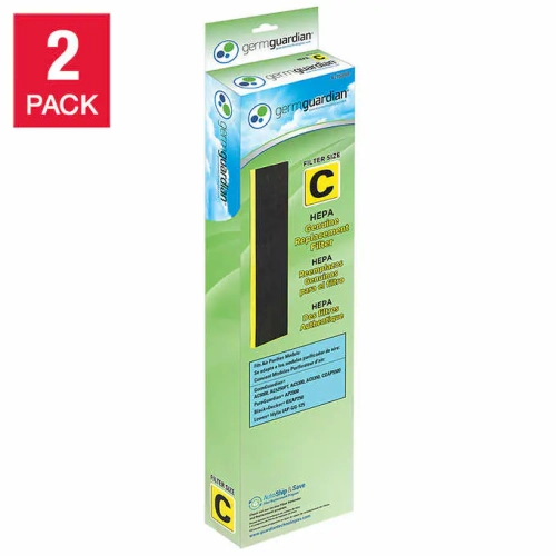 GermGuardian FLT5000 HEPA Genuine Replacement Filter C,Pack of 2