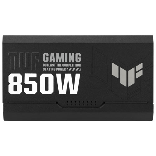 ASUS Tuff-Gaming 850-Watt ATX 3.0 Gold Power Supply - Black