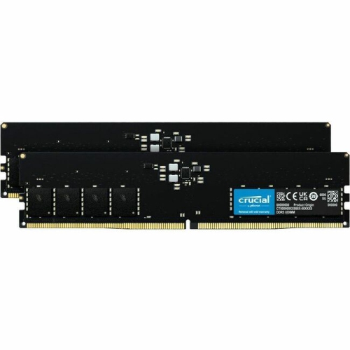 crucial DDR5-5600 2×32GB 64GB Crucial Pro 64GB DDR5 RAM Kit (2x32GB), 5600MHz (or 5200MHz