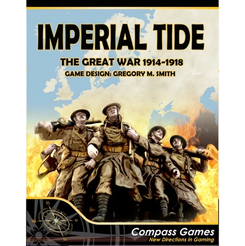 COMPASS GAMES  Imperial Tide: The Great War 1914-1918 1-2 Players, 180-240 Minutes, Ages 14+