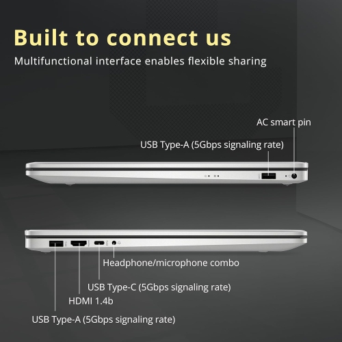 HP 17.3" FHD IPS Business Laptop, Intel i3-1215U, 672TB Storage, 16GB RAM, Intel UHD Graphics, HD Webcam, Numpad, Silver, Windows 11 Home