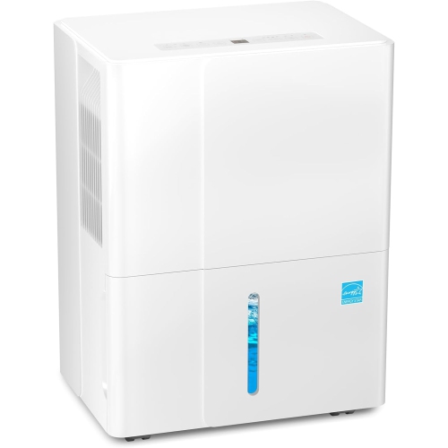 ZAFRO 1800 pi 2 Déshumidificateur Energy Star pour la chambre à coucher, réservoir d'eau de 1,2 gal avec Smart Control, dispositif de minutage pour