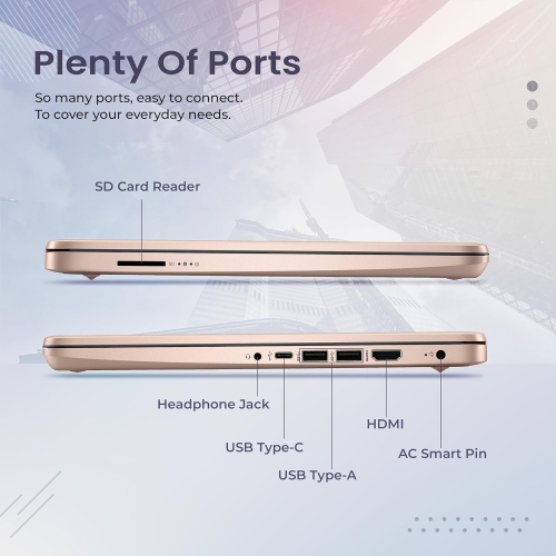 HP Stream 14" HD Laptop, Intel Celeron N4120, 288GB Storage(128GB eMMC+160GB Docking Station Set), 16GB RAM, Intel UHD Graphics, Webcam, 1 Year