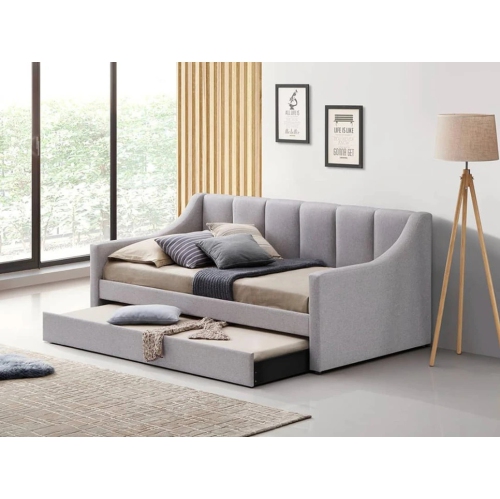 Queensons Ben Day Bed, Tufted Back, No Box Spring Required