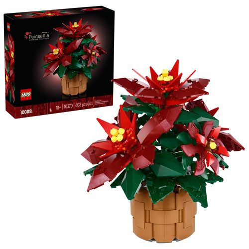 LEGO Icons: Poinsettia - 608 Pieces