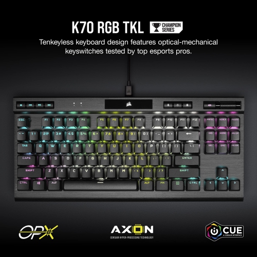 Corsair Champion K70 Gaming Keyboard CH-911901A-NA
