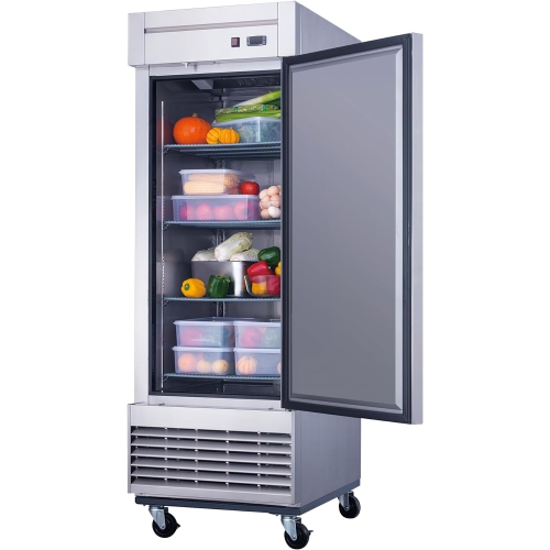 New Air Commercial 27″ 21 Cu. Ft. Single Door REFRIGERATOR - Stainless Steel