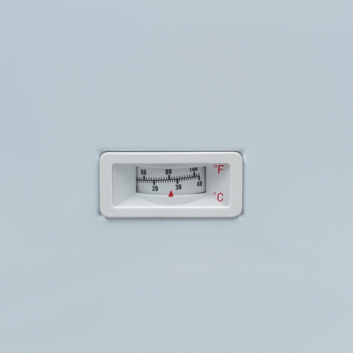 Nouveau Air commercial 50" 12,9 CU. avec Congélateur à crème glacée en verre plat - Blanc/Gris