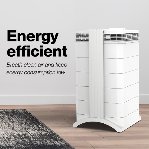 IQAir HealthPro Plus XE Air Purifier - Smart HyperHEPA Filtration for Large Rooms up to 1125 sq ft - Viruses, Allergens, Smoke, Mold, Dust, Pet