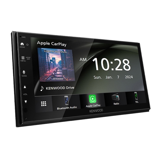 Kenwood - Digital Multimedia Receiver with 6.8" Touch Screen, For Car, Black