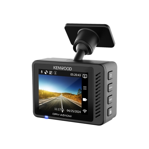 Kenwood DRV-A510W HD Dash Cam with 2" Display, GPS and Wi-Fi