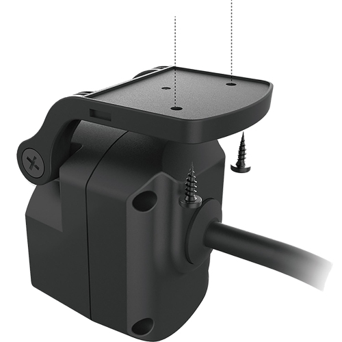 JVC - Optional Rear View Camera for Dash-Cam DRV-A310W and DRV-A510W, Waterproof, Black