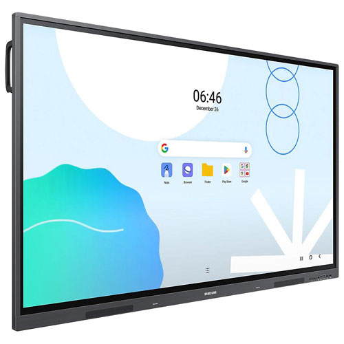 Samsung WAD 75" 4K UHD Android OS Interactive Display (LH75WADWLGCXZA) - Space Grey