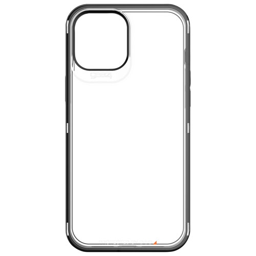 Image 1 of 1.. Gear4 Hackney Fitted Hard Shell Case for iPhone 12 Pro Max - Black/Clear