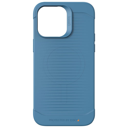 GEAR4  Havana Snap Fitted Soft Shell Case With Magsafe for Iphone 14 Pro Max - In Blue