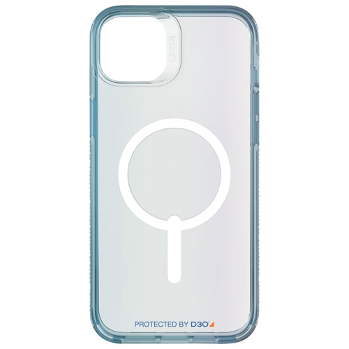 Gear4 Milan Snap D3O Fitted Soft Shell Case with MagSafe for iPhone 14 Plus - Silver