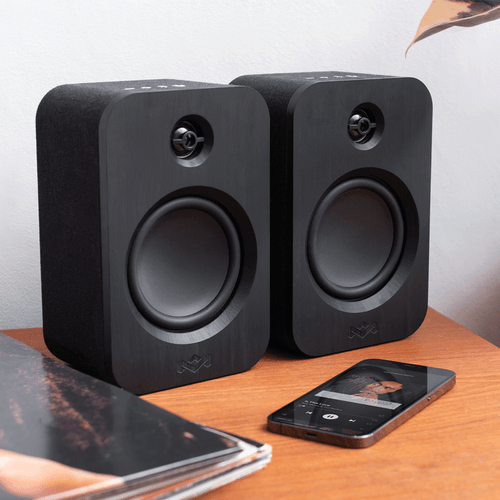 The House of Marley Get Together Duo Bluetooth Speakers - Black