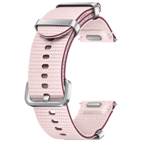 Bracelet en tissu de Samsung pour montre Galaxy Watch - Petit/Moyen - Rose