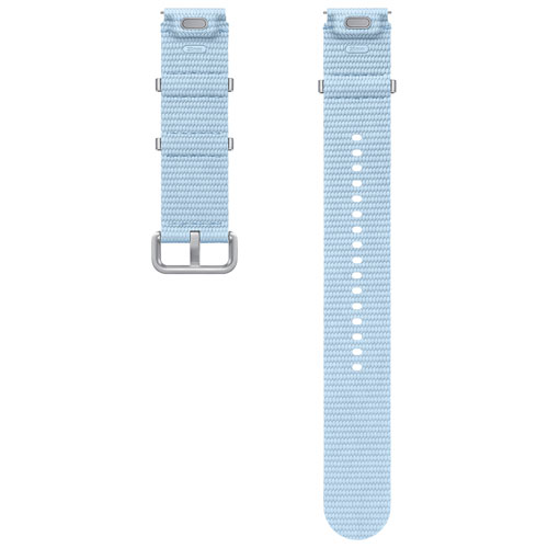 Bracelet en tissu de Samsung pour montre Galaxy Watch - Moyen/Grand - Bleu ciel