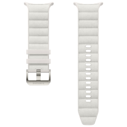 Bracelet X2 PeakForm de Samsung pour montre Galaxy Watch - Moyen/Grand - Sable blanc