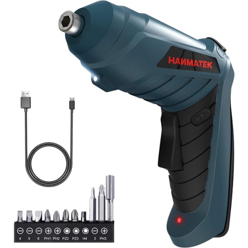 HANMATEK ‎18 x 4.8 x 14 cm Swivelled 180 and 90 Degrees with a Cordless Drill Tool Blue