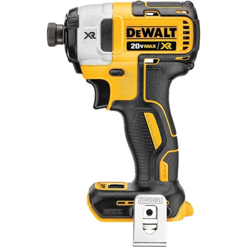 Tournevis à percussion 14,94&nbsp;cm Max XR DeWALT, 20,32 x 7,62&nbsp;mm 20&nbsp;V, noir, jaune