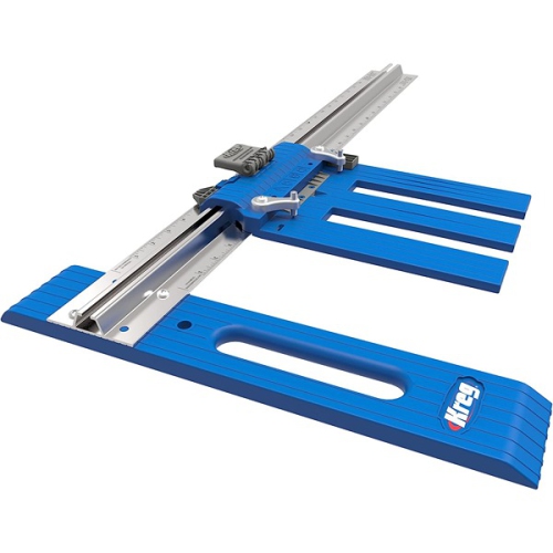 Kreg 78,44 x 22,23 guide-chaîne et guide-chaîne 6,35&nbsp;cm pour scie circulaire à coupe indéchirable, bleu