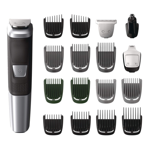 Philips Multigroom Series 5000 All-In-One Rechargeable Cordless Hair Trimmer, 19-pc