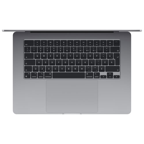 Apple MacBook Air 15" w/ Touch ID (2024) - Space Grey (Apple M3 Chip / 512GB SSD / 8GB RAM) - French by APPLE - Open Box condition - Image 2